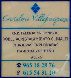 Horario de apertura Cristalleria villafranqueza, Alicante