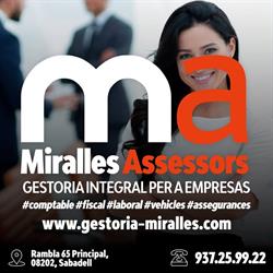 Horario de apertura Miralles assessors sl, Sabadell