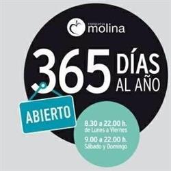 Horario de apertura Farmacia Antonio B. Molina López, Pozoblanco
