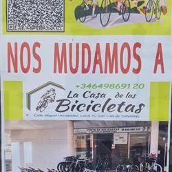 Horario de apertura La Casa de las Bicicletas, San Luis de Sabinillas