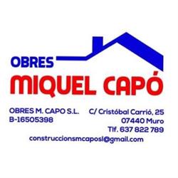 Horario de apertura OBRAS M CAPÓ, SL, Muro