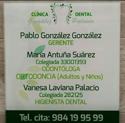 Horario de apertura Clínica Dental González Palacio, Mieres