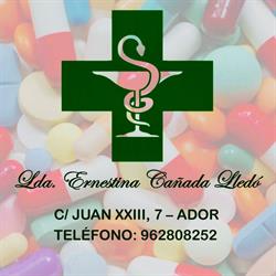 Horario de apertura Farmacia Ernestina Cañada - Ador, 