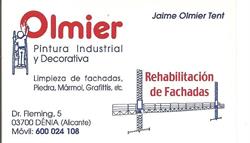 Horario de apertura Pinturas olmier, Dénia