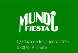 Horario de apertura Mundi Fiesta, Alicante