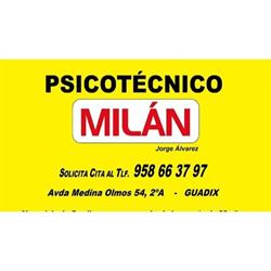 Horario de apertura Psicotécnico Milán - Guadix, 