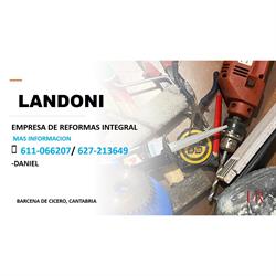 Horario de apertura Landoni Reformas, Gama