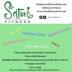 Horario de apertura Satori Fitness, Arteaga
