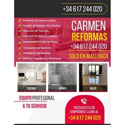 Reformas Carmen en Palma de Mallorca (Nord) - Horario de apertura