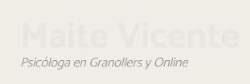 Horario de apertura Psicologa Maite Vicente - Granollers / Online, 