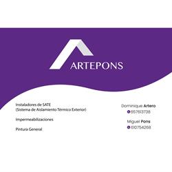 Horario de apertura Artepons Coop. Valenciana., L'Alcudia de Crespins