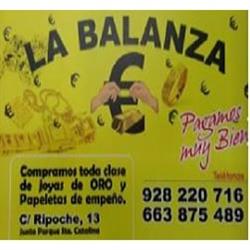 Horario de apertura Compro Oro La Balanza, Las Palmas de Gran Canaria