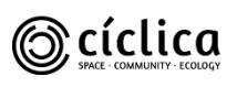 Horario de apertura Cíclica [space · community · ecology], Sant Cugat del Vallès