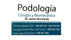 Horario de apertura Podólogo Cádiz, Chiclana de la Frontera