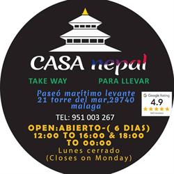 Horario de apertura Casa Nepal nepalí /Indian Restaurant, Torre del Mar