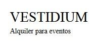 Horario de apertura VESTIDIUM alquiler de vestidos y tocados, Sevilla