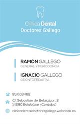 Horario de apertura Clinica dental Drs Gallego, Belalcázar