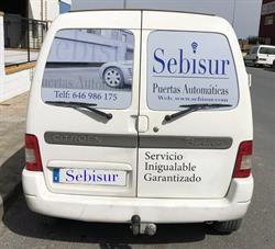 Horario de apertura Puertas Automáticas Sebisur, Salteras