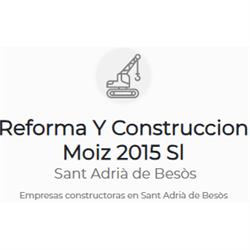 Horario de apertura Reformas y Construcciones Moiz 2015, Sant Adria de Besos