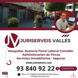 Horario de apertura Juriserveis Valles, Canovelles