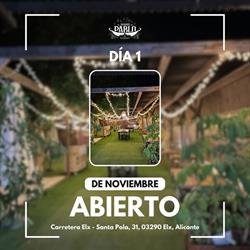 Horario de apertura Los arroces de Pablo, Elche