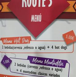 Horario de apertura Route 5, Alicante