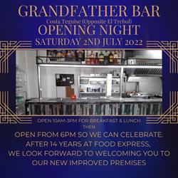 Horario de apertura The Grandfather Bar, Costa Teguise