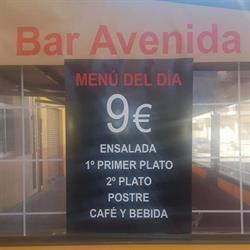 Horario de apertura Bar Avenida, Ibi