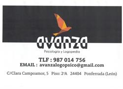 Horario de apertura Avanza Ponferrada Psicología y Logopedia, 