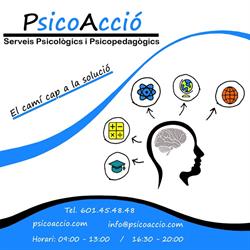 Horario de apertura PsicoAccio - Serveis Psicològics i Psicopedagògics, Vilafranca del Penedes