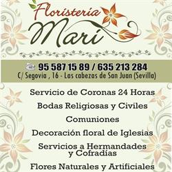 Horario de apertura Floristería Marí, Las Cabezas de San Juan