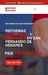 Horario de apertura REFORMAS SAN FERNANDO., San Fernando de Henares