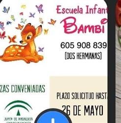 Horario de apertura CEI Bambi, Dos Hermanas