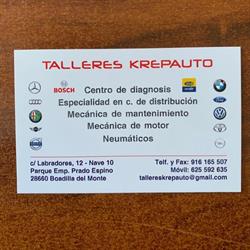 Horario de apertura Talleres Krepauto, Boadilla Del Monte