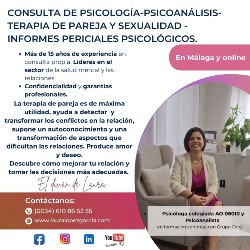 Horario de apertura Terapia de Pareja en Málaga, 