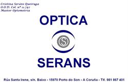 Horario de apertura Óptica Serans, Porto do Son