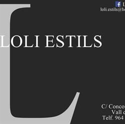 Horario de apertura Loli Estils, La Vall d'Uixó