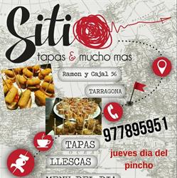 Horario de apertura Restaurante Sitio, Tarragona