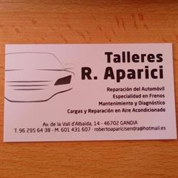 Horario de apertura Talleres Roberto Aparici, Gandia