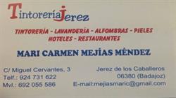 Horario de apertura Tintorería Jerez, Jerez de los Caballeros