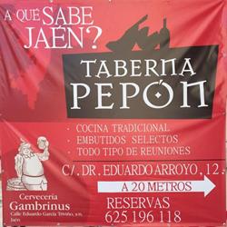 Horario de apertura Taberna pepon, Jaén