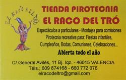 El racó del tro en Valencia (Campanar) - Horario de apertura