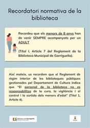 Horario de apertura Biblioteca Bonaventura Carles Aribau, Garriguella