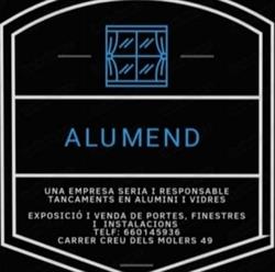 Alumend en Barcelona (Sants-Montjuïc) - Horario de apertura