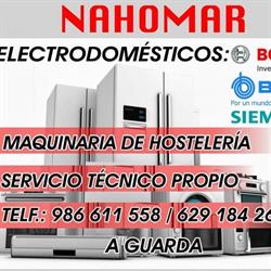 Horario de apertura Nahomar Electrodomesticos, A Guarda