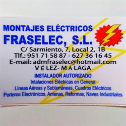 Horario de apertura Montajes Eléctricos Fraselec S L, Vélez-Málaga