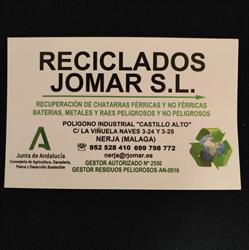 Horario de apertura RECICLADOS JOMAR, Nerja