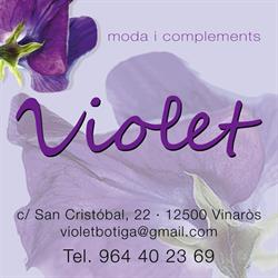 Horario de apertura Violet botiga, Vinaròs