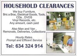 Horario de apertura Secondhand Wonders - Houseclearance and removals specialist, Manilva