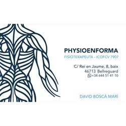 Horario de apertura Clínica De Fisioterapia Y Rehabilitación Physioenforma David Boscà, De Bellreguard